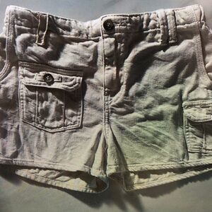 Kids Cream Shorts